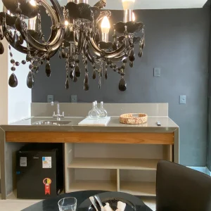 Kitchen area of the Rio Holiday Ipanema Suite